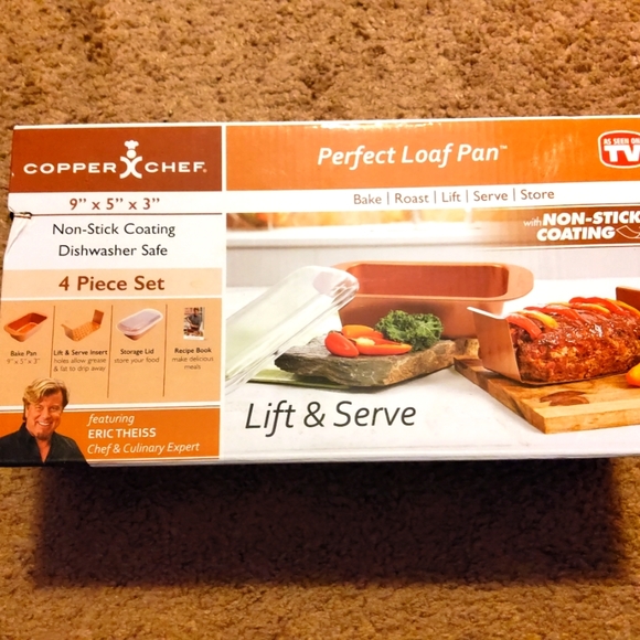 Copper chef Kitchen Copper Chef Perfect Loaf Pan As Seen On Tv Poshmark